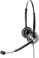 Jabra GN 2115-ST Soundtube Dual Headset - Over-the-Head, Swing-Away Mic, For Corded/Cordless Amps